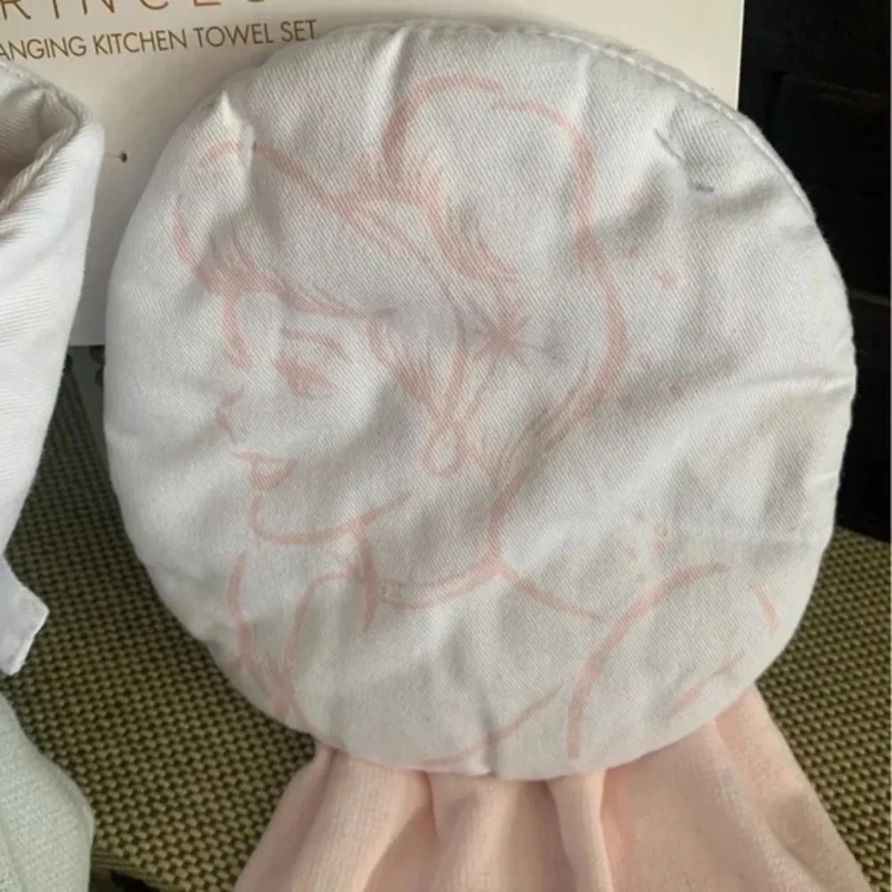 Disney Princess Hanging Towel Set-Cinderella and Prince Charming